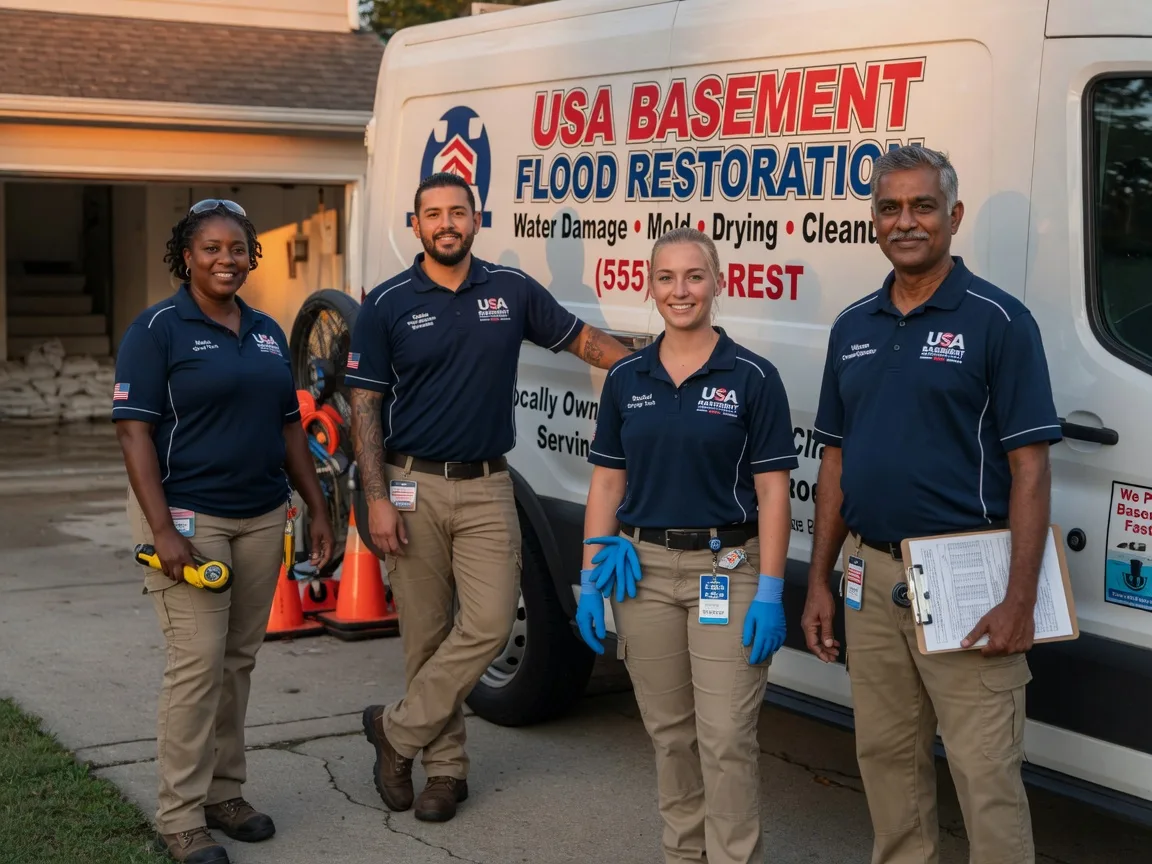 Basement Flood Cleanup company in Crivitz, WI