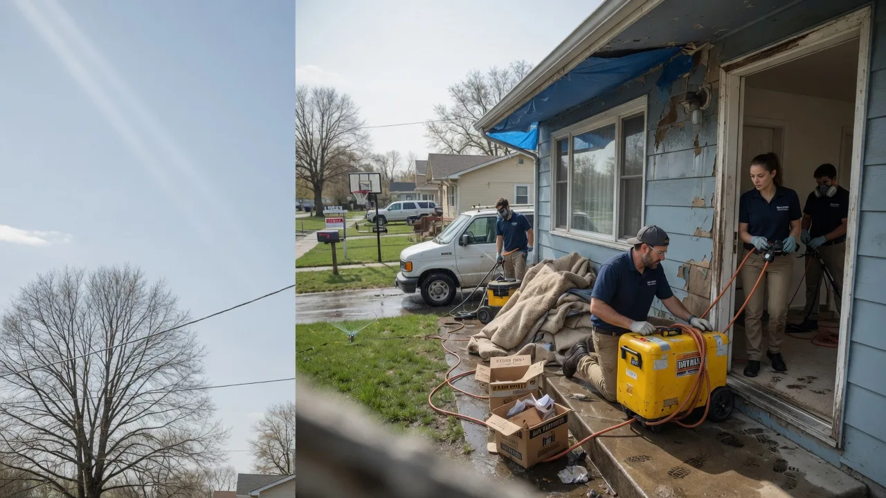 Basement Flood Cleanup in Crivitz, WI near me